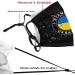 Washable Ukrainian Flag Face Mask | Reusable Masks with Filter | Stylish Mouth Protection for Men & Women | Ukraine Flag Pattern - Buy Online on GoSupps.com