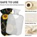 Golden Sunflower Watercolor Heat Bottles | 2L Hot Water Bag for Pain Relief | Ideal for Children & Adults - Buy Online on GoSupps.com