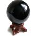 Mina Heal Black Obsidian Crystal Balls - Feng Shui Meditation Healing & Home Decor | 50mm Magical Sphere - Buy Online on GoSupps.com