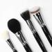 T4B Lussoni 100 Series Professional Make-Up Brush Set - Foundation Concealer Liquid & Cream Cosmetics - Round Flat Angled Conical & Kabuki Duo Fiber Brushes for International Shipping - Buy Online on GoSupps.com