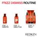 Redken Frizz Dismiss Instant Deflate Oil-In-Serum - 4.2 Fl Oz | Smoothing Serum with Babassu Oil for Frizzy Hair | Enhances Shine | Sulfate-Free - Buy Online on GoSupps.com