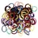 EnixwH 100 Pieces Elastic Hair Ties Girl's Hair Elastic Mini Colorful Ponytail Ties Multicoloured Hair Bands for Girls for Women Men and Children