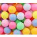 Assorted Color 50 Pack Beer Pong Balls - Washable Plastic Table Tennis Balls by TADICK - Buy Online on GoSupps.com