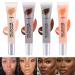 DE'LANCI Color correcting Concealer for black women  Orange Concealer  Natural Concealer Kit with Waterproof Full Coverage Concealer Makeup Matte Finish  0.67 Oz (03+04+05+06)