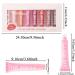 Transparent Lip Gloss for Women Fruit Flavored Lip Gloss Set 8X Jelly Tinted Lip Butter Oil | Fruit Flavored Lip Oil Lip Gloss - Buy Online on GoSupps.com