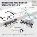 Gaoye 5-Pack Reading Glasses Blue Light Blocking Spring Hinge Readers for Women Men Anti Glare Filter Lightweight Eyeglasses A1-5 Pack Mix Color 2.0 x - Buy Online on GoSupps.com