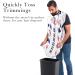 Linkidea Home & Travel Beard Bib Apron for Men - Multi-Purpose Hair Catcher Cape (White) - Ideal for Easy Shaving & Grooming - Buy Online on GoSupps.com