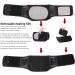 Self-Heated Lumbar Back Support Belt for Men & Women - Extended Posture Decompression for Pain Relief (CO L/Large Black) - Buy Online on GoSupps.com