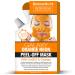 Galaxy Orange Neon Peel Off Facial Mask wit with CoQ10 and Orange 1.76 oz.
