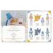 Organic Farm Buddies Blankie JoJo Hippo Blue - Soft and Sustainable Baby Comforter - Buy Online on GoSupps.com
