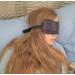 Family Star SH Silk Sleep Mask - Super Smooth Eye Mask in Black - Buy Online on GoSupps.com