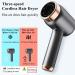 Cordless Hair Dryer 1000W Rechargeable Hair Dryer with Hot and Cold Air Portable Travel Hair Dryer for Indoor and Outdoor Use - Buy Online on GoSupps.com