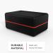 Peloton Yoga Block | Premium EVA Foam Yoga Blocks Available in Set of Two with Curved Edges and Corners  Accessories for Beginner and Advanced Yoga  9 x 6 x 4 inches  Black/Red - Buy Online on GoSupps.com