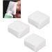 Nail Wipes for Lash Extensions - Gentle Soft Cotton Debris Removal Pads (White) | International Shipping Available - Buy Online on GoSupps.com