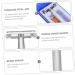 Didiseaon Long Handled Safety Razor - Old Fashioned Stainless Steel Beard Shaving Tool for Smooth Manual Hair Removal - Buy Online on GoSupps.com