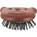 Fomiyes 2-in-1 Airbag Massage Comb - Portable Wooden Scalp Brush & Hand Massage Device for Hair Cleaning & Relaxation - Buy Online on GoSupps.com