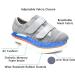 Orthopedic Diabetic Walking Shoes | Adjustable Closure | Wide Fit | Khaki | Men Women | Arthritis, Swollen Feet, Edema | Hospital Slippers - Buy Online on GoSupps.com