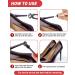 TRIZILLA 24 Pairs High Heel Replacement Tips & Repair Kit + Remove Pliers | 6 Sizes Caps in Black & Beige - Women's Shoe Accessories - Buy Online on GoSupps.com