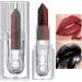 Matte Lipstick | Moisturizing Makeup Lipstick: Non-sticky dual-color lip gloss long-lasting moisturizing lipstick for healthy lips - Buy Online on GoSupps.com