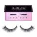 FLORYLASH Cat Eye Look - Magnetic Eyelashes 3 Magnets Natural Magnetic Fake Lashes without Eyeliner 3D Volume Set Reusable (Size S 25 mm Wide)