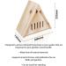 St Helens Home and Garden Eco-Friendly Wood Butterfly House Home Hotel For Butterflies and Moths Weather Resistant - Buy Online on GoSupps.com
