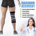 YOGINGO Professional Knee Brace with Patella Gel Pad & Stabilizers - Large Size - Buy Online on GoSupps.com