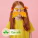 Yellow Mustache - Funny Self Adhesive Costume Accessories for Holiday Party Supplies | Flexible Foam with Backing Creative Character Cosplay Stage Makeup Festival Garden Autumn Bonfire Eve - Buy Online on GoSupps.com
