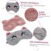 FOMIYES 6 Pcs Kids Sleep Mask Set - Cartoon Blindfolds & Plush Eye Patches for Travel & Sleep - Adorable Bunny & Cat Designs - Buy Online on GoSupps.com