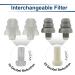 Rave High Fidelity Ear Plugs - Premium Hearing Protection for Concerts & Music | Noise Reducing Earplugs - Tinnitus Relief (2 Pairs Black Case 19/25 dB - Buy Online on GoSupps.com