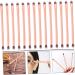 Baluue 48 Pcs Makeup Brush Eye Shadow Brush Women Makeup Supplies Facial Tools Golden Artificial Fiber - Buy Online on GoSupps.com
