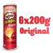 Pringles Original Vegan Chips | 6-Pack Party Size (6 x 200g) - Perfect Snack for Any Occasion - Buy Online on GoSupps.com