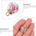 Ultechnovo 60 STK Mini Sequin Balls - Glittering Christmas Tree Decorations Colorful Holiday Ornaments 2.1x1.5cm Hangable Balls for Festive Decor - Buy Online on GoSupps.com