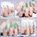 Biutee Clear Jelly Nail Art Stamper Set - Dual Head Silicone Stamper with 3 Scrapers - Manicure Nail Art Tool (12 Pcs) - Buy Online on GoSupps.com