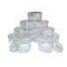 CRAVIING 12 Travel Containers Clear Round Sample Pots 5ml Empty Plastic Cosmetic Jars with lids Mini Cosmetic Containers for Creams Lotion Eye Shadow Makeup Glitter Storage - Buy Online on GoSupps.com