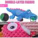Crocodile Plush Dog Toys for Large Dogs Soft Squeaky Dog Dog Toys for Boredom Puppy Toys for Small Medium Large Dogs - Buy Online on GoSupps.com
