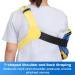 Velpeau Arm Sling for Kids - Breathable Shoulder Immobilizer with Waist Strap | Sponge Filled Support Brace (Right XS: 22.5 -26 ) - Duck Print Design - Buy Online on GoSupps.com