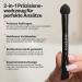 IMPERIO 2-in-1 root powder brush for precise application and blending of root powder on the hairline and for recreating individual hair strands - Buy Online on GoSupps.com