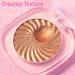 TINTARK Cream Highlighter Compact Palette - Highly Pigmented Face & Eye Makeup with Metallic Sparkle & Glitter - Rose Gold, Purple, Champagne, Blue, Pink - Buy Online on GoSupps.com