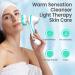 3D Facial Cleansing Brush Electric Face Scrubber with 3 Replacement Heads for Deep Cleaning|Gentle Exfoliate|Tighten Skin (Blue) - Buy Online on GoSupps.com