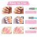 3 Pcs Nail Art Sculpture Pen Set - Dual Tipped Silicone Tools for Home & Salon | Blue Green Orange Nail Brushes & Rhinestone Carving Pen - Buy Online on GoSupps.com