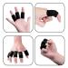 Thumb Splint Brace for Finger Support | Breathable Elastic Finger Sleeves | Compression Protector for Pain Relief | Trigger Finger Support | 10PCS (Black) - Buy Online on GoSupps.com
