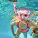 Aisrida Kids Snorkeling Set - Mask, Fin, Snorkel Gear, Flippers, Dry Tube - Pink - Buy Online on GoSupps.com
