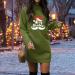 Hanxiulin Women's Christmas Hoodie Dress - Pullover Sweatshirt Long-Sleeved Blouse Autumn Fashion Sweater Top | XL - Buy Online on GoSupps.com