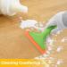 Gomake Small Silicone Squeegee - Shower, Auto, Glass, Bathroom & Car Cleaning - Green & Orange - Buy Online on GoSupps.com