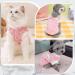 Lynine Pink Dog Sweater | Warm & Comfortable Monochrome Winter Sweater for Dogs | Shop Internationally - Buy Online on GoSupps.com