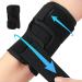 Supegear compression bracelet for upper arm comfortable biceps tendinitis bandage compression sleeves for upper arm support support in pain relief muscle tension and inflammation black black s