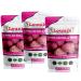 Kola Nuts 2 Lobes- Red Cola Nuts- Obi Abata Cola Nut- Acuminate Kola nuts- Bundle of 3 Packs - 675 grams/ 24 ounces