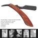 Vintage Barber Knife - Men's Straight Edge Wooden Razor | Premium Handcrafted Shaving Tool - Buy Online on GoSupps.com
