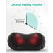 Shiatsu Electric Neck and Back Massager Pillow with Heat - 3D Deep Tissue Kneading for Muscle Pain Relief - Ideal for Home, Office, Car Use - Perfect Gift for Dad and Mom - Buy Online on GoSupps.com