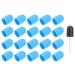 Nail Art Grinding Caps Set - Professional Nail Drill Polishing Tools for Salon & Home (16x25mm Blue) - Buy Online on GoSupps.com